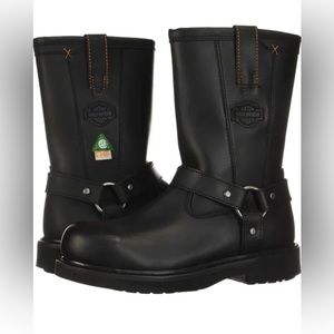 HARLEY-DAVIDSON FOOTWEAR Men's Bill CSA Motorcycle safety work boots